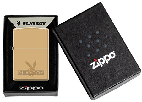 Zippo HP Brass Playboy Dizayn Çakmak
