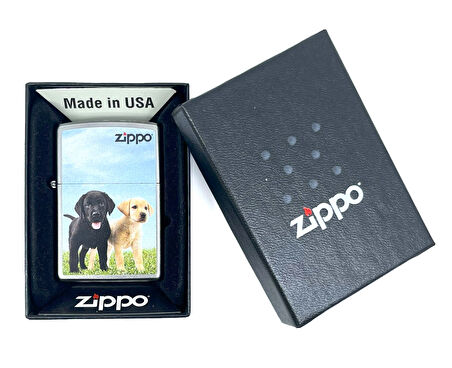 Zippo Labrador Puppies - Labrador Yavruları Dizayn Çakmak