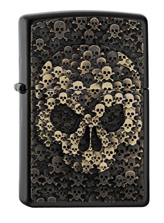 Zippo Skulls in Skull Dizayn Çakmak