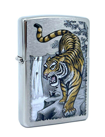 Zippo Tiger On Ledge Dizayn Çakmak
