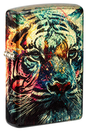 Zippo Colorful Tiger - Kaplan Dizayn Çakmak