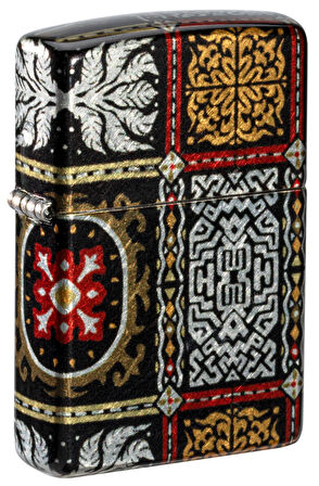 Zippo Tapestry Pattern - Dokuma Dizayn Çakmak