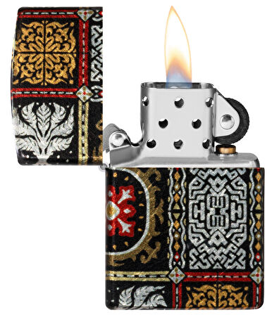 Zippo Tapestry Pattern - Dokuma Dizayn Çakmak