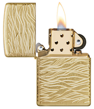 Zippo Armor® Kasa Wavy Pattern Dizayn Çakmak