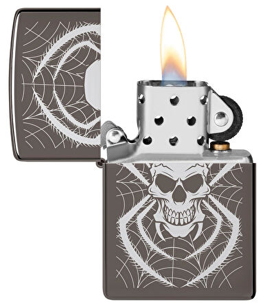 Zippo Skull Spider Dizayn Çakmak