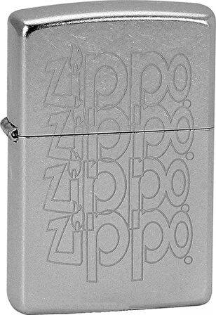 Zippo Logo Design Chromium Çakmak