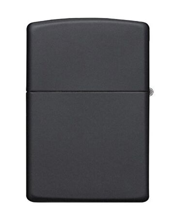 Zippo Black Mate Yellow Logo Çakmak