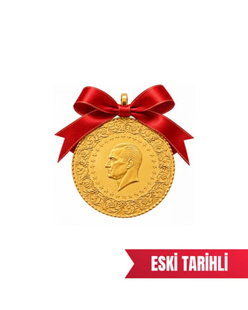 1 Adet Eski Tarihli Çeyrek Altın