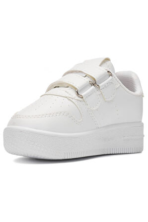 Günlük Kız Erkek Çocuk Spor Ayakkabı Sneaker Cırtlı Çift Şeritli Rahat Hafif  ZL001