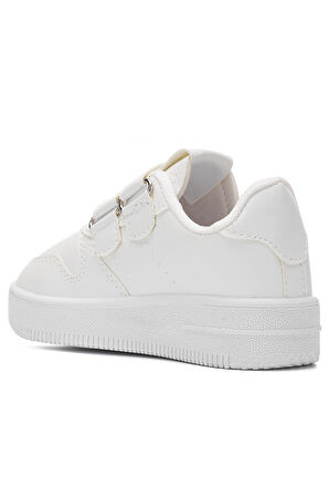 Günlük Kız Erkek Çocuk Spor Ayakkabı Sneaker Cırtlı Çift Şeritli Rahat Hafif  ZL001