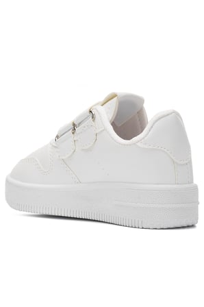 Günlük Kız Erkek Çocuk Spor Ayakkabı Sneaker Cırtlı Çift Şeritli Rahat Hafif  ZL001