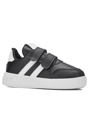 Günlük Kız Erkek Çocuk Spor Ayakkabı Sneaker Cırtlı Çift Şeritli Rahat Hafif  ZL001