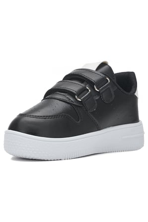 Günlük Kız Erkek Çocuk Spor Ayakkabı Sneaker Cırtlı Çift Şeritli Rahat Hafif  ZL001