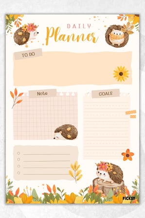 Çocuk Haftalık Planlayıcı - A4 - 30 Yaprak - Öğrenci Planlayıcı - Okul Planlayıcı - Ders Programı