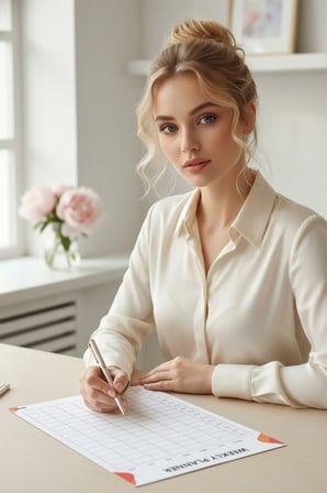 Haftalık Planlayıcı - A4 Ebat Yapılacaklar - 30 Yaprak - Weekly Planner