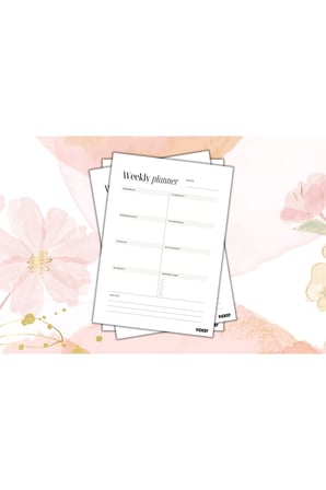 Haftalık Planlayıcı - A4 Ebat Yapılacaklar - 30 Yaprak - Weekly Planner