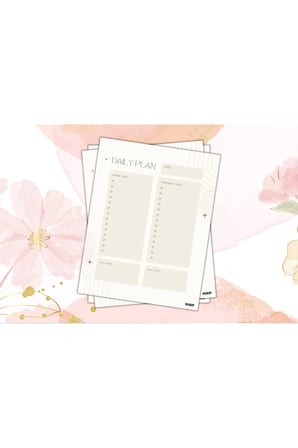 Günlük Planlayıcı - A4 Ebat Yapılacaklar - 30 Yaprak - Daily Planner