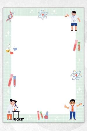 A5 Bilim Bloknot Çizgisiz Defter - 50 Yaprak - Memopad - Notepad - Not Defteri - Not Kağıdı