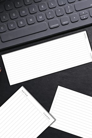 Çizgili Yapılacaklar Listesi -50 Sayfa - 10,5*29,7 cm - To Do List - Checklist- Kontrol Listesi - Planlayıcı