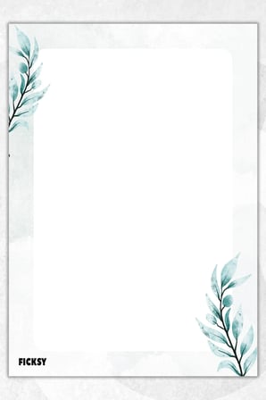A5 Çiçek Bloknot Çizgisiz Defter - 50 Yaprak - Memopad - Notepad - Not Defteri - Not Kağıdı
