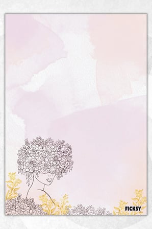 A5 Çiçek Bloknot Çizgisiz Defter - 50 Yaprak - Memopad - Notepad - Not Defteri - Not Kağıdı