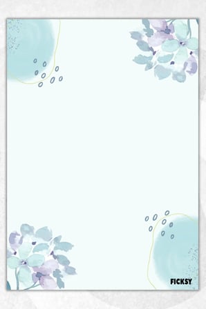 A5 Çiçek Bloknot Çizgisiz Defter - 50 Yaprak - Memopad - Notepad - Not Defteri - Not Kağıdı