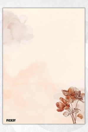 A5 Çiçek Bloknot Çizgisiz Defter - 50 Yaprak - Memopad - Notepad - Not Defteri - Not Kağıdı