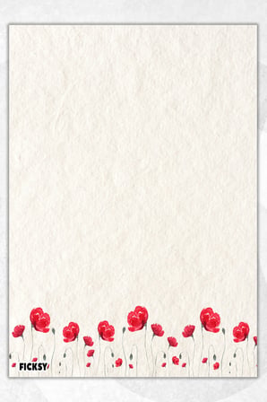 A5 Çiçek Bloknot Çizgisiz Defter - 50 Yaprak - Memopad - Notepad - Not Defteri - Not Kağıdı