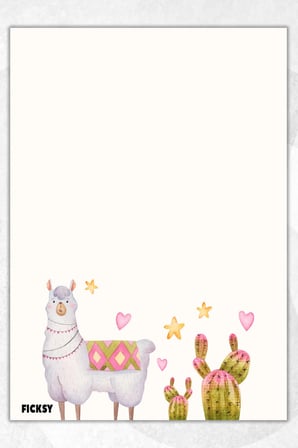A5 Lama Bloknot Çizgisiz Defter - 50 Yaprak - Memopad - Notepad - Not Defteri - Not Kağıdı