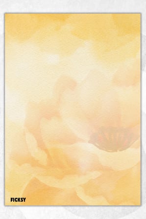 A5 Çiçek Bloknot Çizgisiz Defter - 50 Yaprak - Memopad - Notepad - Not Defteri - Not Kağıdı