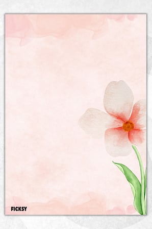A5 Çiçek Bloknot Çizgisiz Defter - 50 Yaprak - Memopad - Notepad - Not Defteri - Not Kağıdı