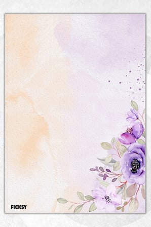 A5 Çiçek Bloknot Çizgisiz Defter - 50 Yaprak - Memopad - Notepad - Not Defteri - Not Kağıdı