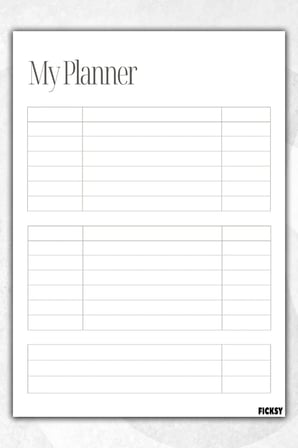 Zamansız Çok Amaçlı Günlük Haftalık Aylık Planlayıcı - A4 Ebat Yapılacaklar - 30 Yaprak - Planner
