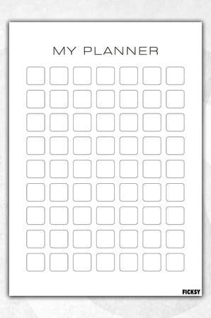 Zamansız Çok Amaçlı Günlük Haftalık Aylık Planlayıcı - A4 Ebat Yapılacaklar - 30 Yaprak - Planner