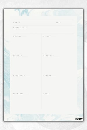 Günlük Planlayıcı - A4 Ebat Yapılacaklar - 30 Yaprak - Daily Planner