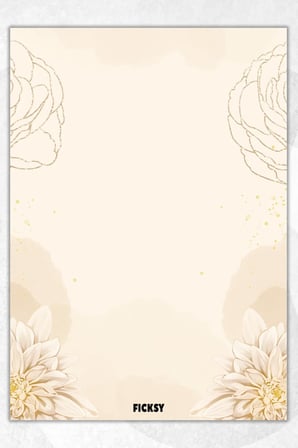 A5 Çiçek Bloknot Çizgisiz Defter - 50 Yaprak - Memopad - Notepad - Not Defteri - Not Kağıdı