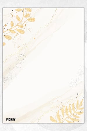 A5 Çiçek Bloknot Çizgisiz Defter - 50 Yaprak - Memopad - Notepad - Not Defteri - Not Kağıdı