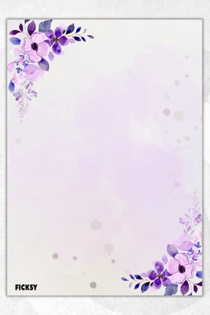 A5 Çiçek Bloknot Çizgisiz Defter - 50 Yaprak - Memopad - Notepad - Not Defteri - Not Kağıdı