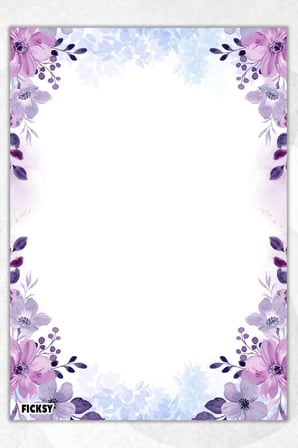 A5 Çiçek Bloknot Çizgisiz Defter - 50 Yaprak - Memopad - Notepad - Not Defteri - Not Kağıdı