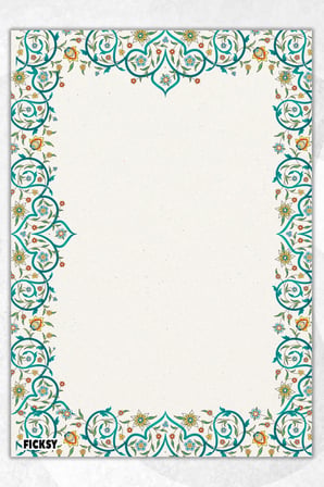 A5 Çiçek Bloknot Çizgisiz Defter - 50 Yaprak - Memopad - Notepad - Not Defteri - Not Kağıdı