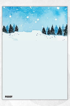 A5 Mevsim Bloknot Çizgisiz Defter - 50 Yaprak - Memopad - Notepad - Not Defteri - Not Kağıdı