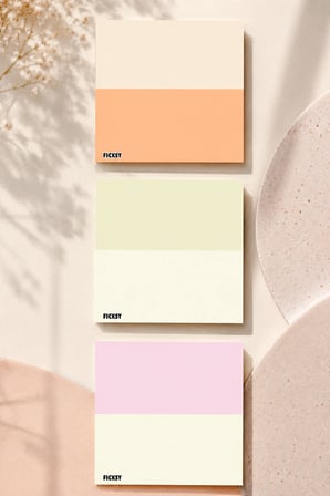 Çiçek Bloknot - 9*9 cm Ebat- 50 Yaprak - Notepad - Memopad - Çizgisiz Not Kağıdı- To Do List