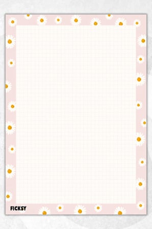 A5 Bloknot Kareli Defter - 50 Yaprak - Memopad - Notepad - Not Defteri - Not Kağıdı