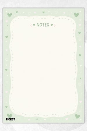 A5 Bloknot Çizgisiz Defter - 50 Yaprak - Memopad - Notepad - Not Defteri - Not Kağıdı