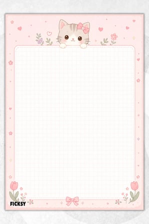 A5 Bloknot Kareli Defter - 50 Yaprak - Memopad - Notepad - Not Defteri - Not Kağıdı