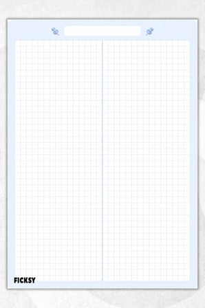 A5 Bloknot Kareli Defter - 50 Yaprak - Memopad - Notepad - Not Defteri - Not Kağıdı