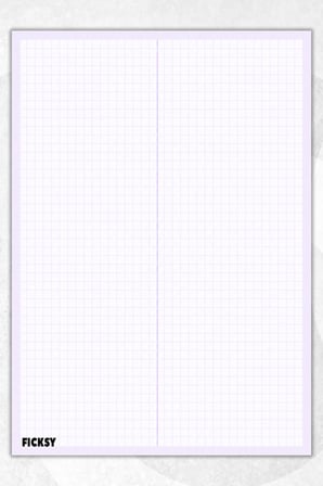 A5 Bloknot Kareli Defter - 50 Yaprak - Memopad - Notepad - Not Defteri - Not Kağıdı