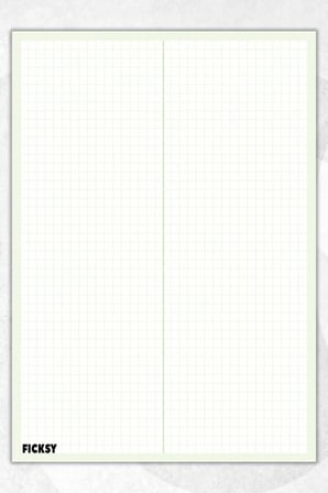 A5 Bloknot Kareli Defter - 50 Yaprak - Memopad - Notepad - Not Defteri - Not Kağıdı