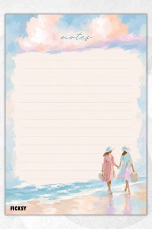 A5 Bloknot Çizgili Defter - 50 Yaprak - Memopad - Notepad - Not Defteri - Not Kağıdı
