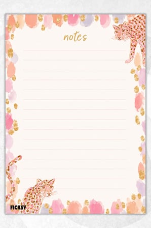 A5 Bloknot Çizgili Defter - 50 Yaprak - Memopad - Notepad - Not Defteri - Not Kağıdı